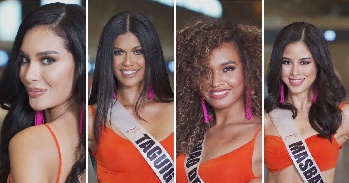 GALLERY Miss Universe Philippines 2021 candidates serve swimsuit